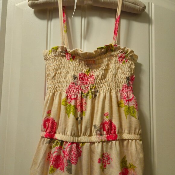 Sale 🎉🥳 4/$25 or $10 Limited Too Pink Floral Romper Size Small or 4 - Picture 4 of 5